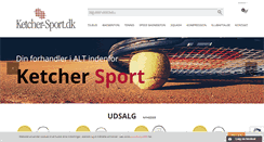 Desktop Screenshot of ketcher-sport.dk